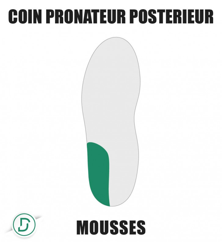 Coin Pronateur Posterieur (CPP) mousses (lot de 5 paires)