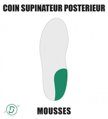 Coin Supinateur Posterieur (CSP) mousses (lot de 5 paires)