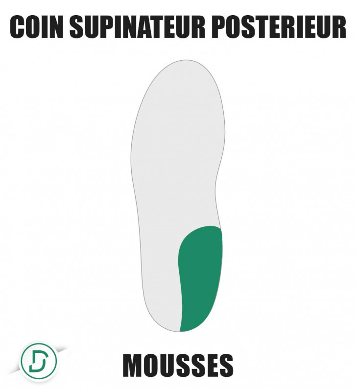 Coin Supinateur Posterieur (CSP) mousses (lot de 5 paires)