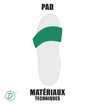 PAD techniques (lot de 5 paires)