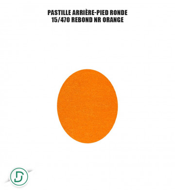 Pastille arrière-pied ronde (lot de 5 paires)