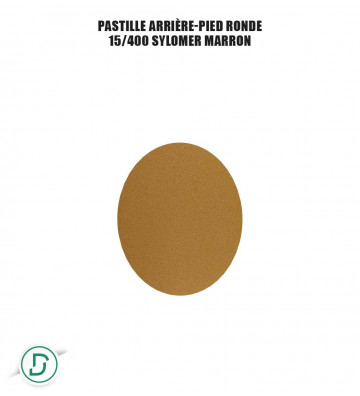 Pastille arrière-pied ronde (lot de 5 paires)