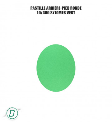 Pastille arrière-pied ronde (lot de 5 paires)