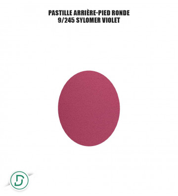 Pastille arrière-pied ronde (lot de 5 paires)