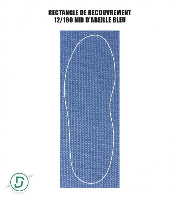 Rectangle de recouvrement Microfibre / Tissu (lot de 5 paires)