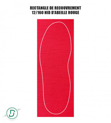 Rectangle de recouvrement Microfibre / Tissu (lot de 5 paires)