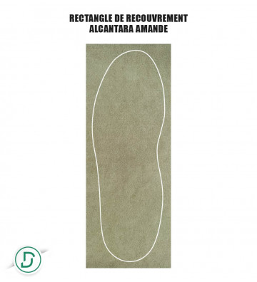 Rectangle de recouvrement Microfibre / Tissu (lot de 5 paires)