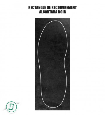 Rectangle de recouvrement Microfibre / Tissu (lot de 5 paires)