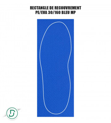 Rectangle de recouvrement PE/EVA (lot de 5 paires)