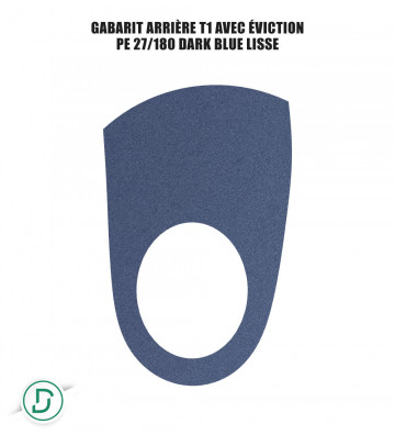 Gabarit Arrière T1 avec éviction mousses (lot de 5 paires)