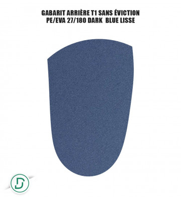 Gabarit Arrière T1 sans éviction mousses (lot de 5 paires)