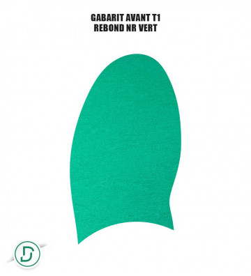 Gabarit Avant T1 (lot de 5 paires)