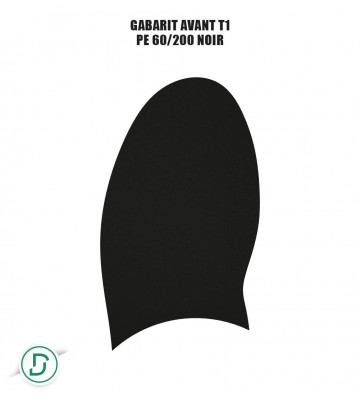 Gabarit Avant T1 (lot de 5 paires)