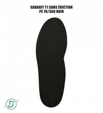 Gabarit T1 sans éviction PE (lot de 5 paires)