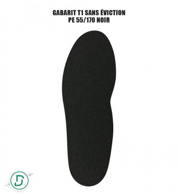 Gabarit T1 sans éviction PE (lot de 5 paires)