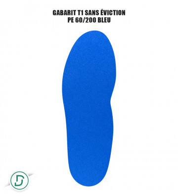 Gabarit T1 sans éviction PE (lot de 5 paires)