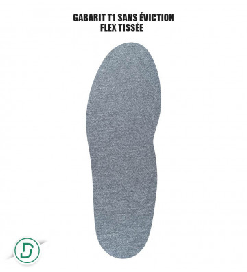 Gabarit T1 sans éviction résines (lot de 5 paires)