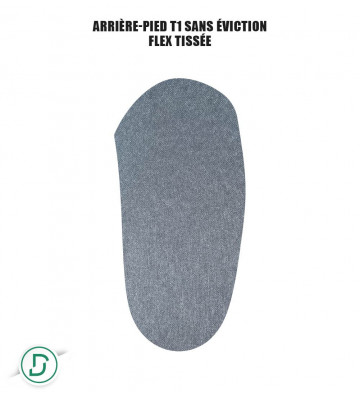 Arrière-pied T1 sans éviction résines (lot de 5 paires)