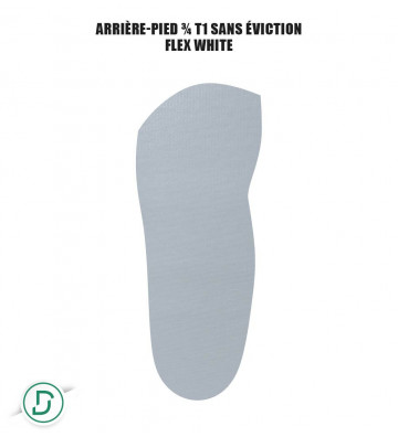 Arrière-pied ¾ T1 sans éviction résines (lot de 5 paires)