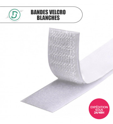 Bandes Velcro Blanches