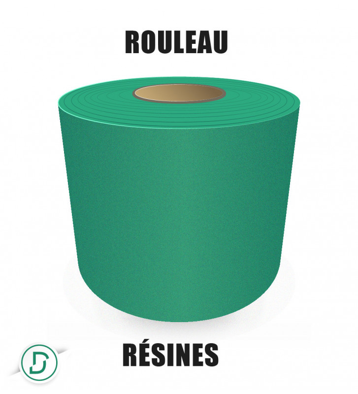 Rouleau résines