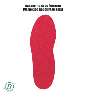 Gabarit T2 sans éviction EVA (lot de 5 paires)