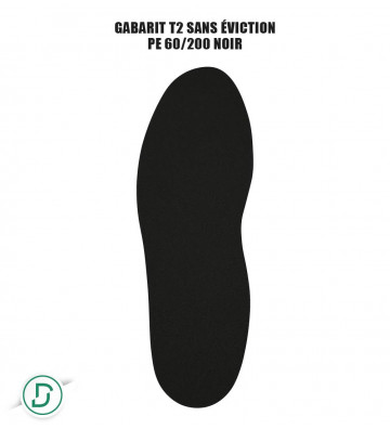Gabarit T2 sans éviction PE (lot de 5 paires)
