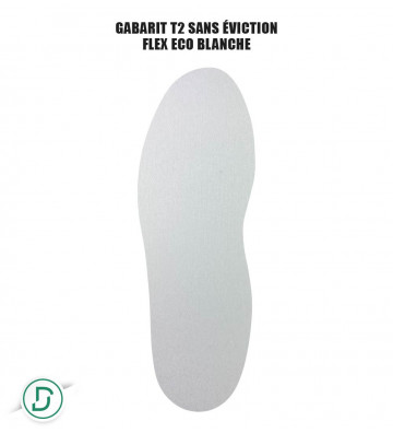 Gabarit T2 sans éviction résines (lot de 5 paires)