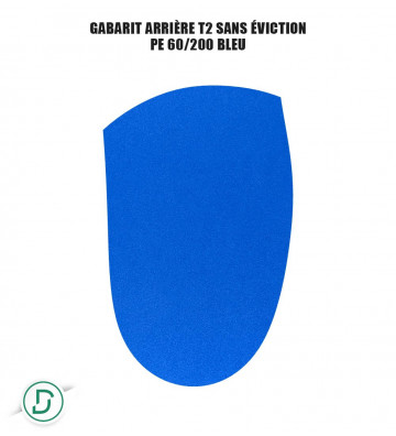 Gabarit Arrière T2 sans éviction mousses (lot de 5 paires)