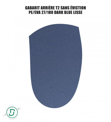 Gabarit Arrière T2 sans éviction mousses (lot de 5 paires)