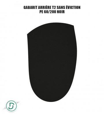 Gabarit Arrière T2 sans éviction mousses (lot de 5 paires)