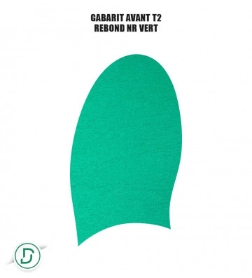 Gabarit Avant T2 (lot de 5 paires)