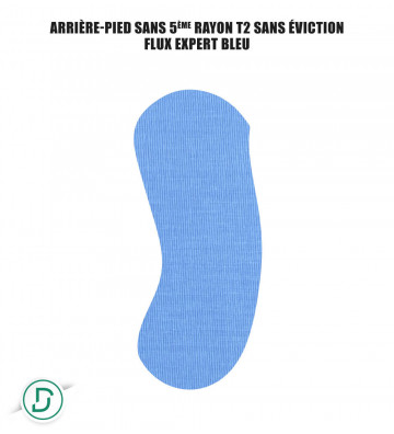 Arrière-pied sans 5eme rayon T2 sans éviction résines (lot de 5 paires)