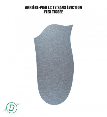 Arrière-pied LC T2 résine sans éviction (lot de 5 paires)