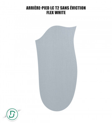 Arrière-pied LC T2 résine sans éviction (lot de 5 paires)