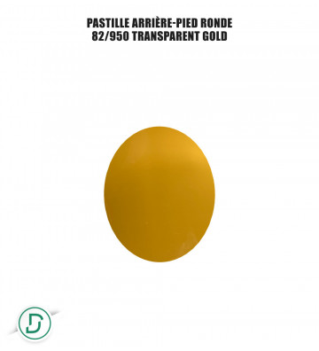 Pastille arrière-pied ronde (lot de 5 paires)