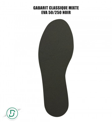 Gabarit classique mixte mousses (lot de 5 paires)