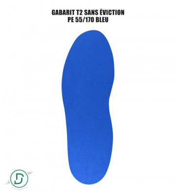 Gabarit T2 sans éviction PE (lot de 5 paires)