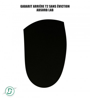Gabarit Arrière T2 sans éviction mousses (lot de 5 paires)