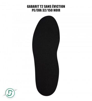 Gabarit T2 sans éviction PE/EVA (lot de 5 paires)