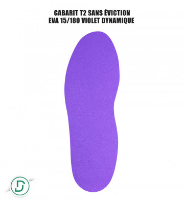 Gabarit T2 sans éviction EVA (lot de 5 paires)