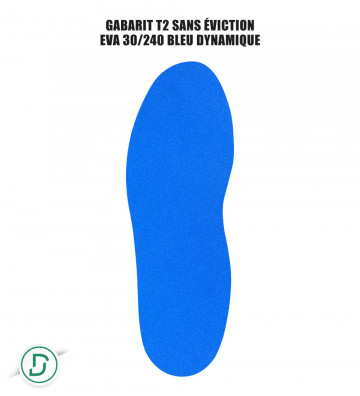 Gabarit T2 sans éviction EVA (lot de 5 paires)