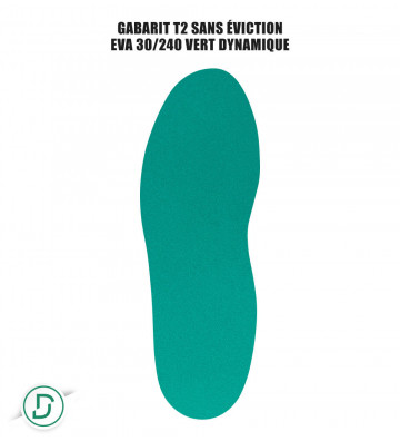 Gabarit T2 sans éviction EVA (lot de 5 paires)