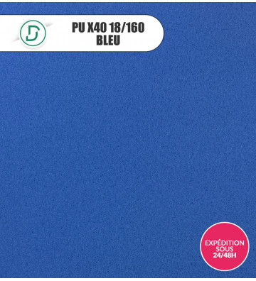 PU X40 18/160 Bleu 110x147