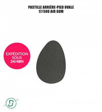 Pastille arrière-pied ovale (lot de 5 paires)