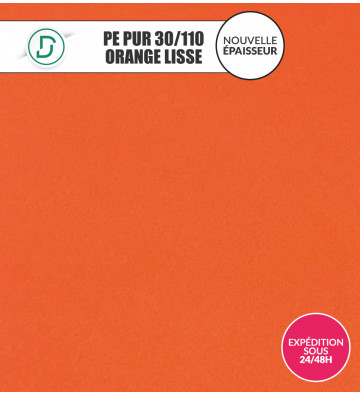 PE PUR 30/110 Orange 115x115