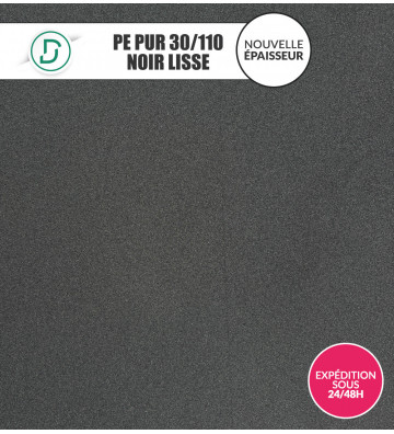 PE PUR 30/110 Noir 115x115