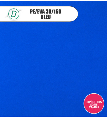 PE/EVA 30/160 Bleu Lisse 105x105