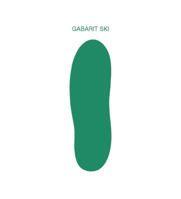 Gabarit 4Foot Ski Flex tissée (lot de 5 paires)