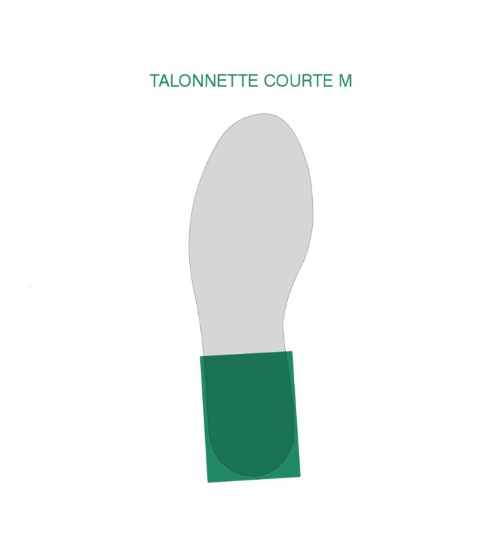 Talonnette courte (lot de 5 paires)